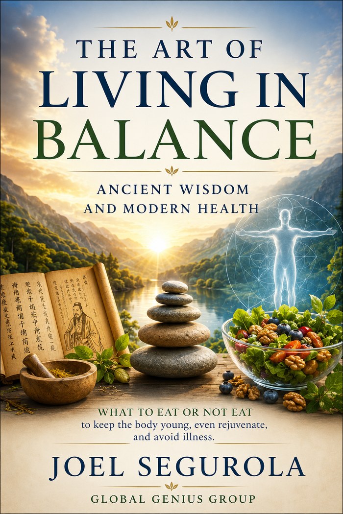 Front cover of "The Art of Living in Balance"